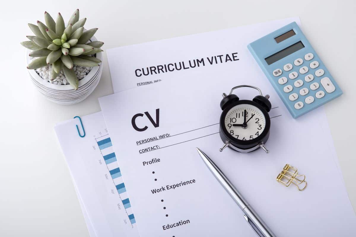 CV gratuitement et rapidement